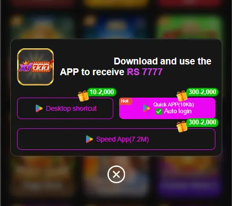 xf777 game